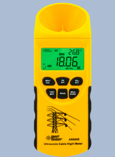 Ultrasonic Cable Height Meter equipment used by NIK Utility Mapping